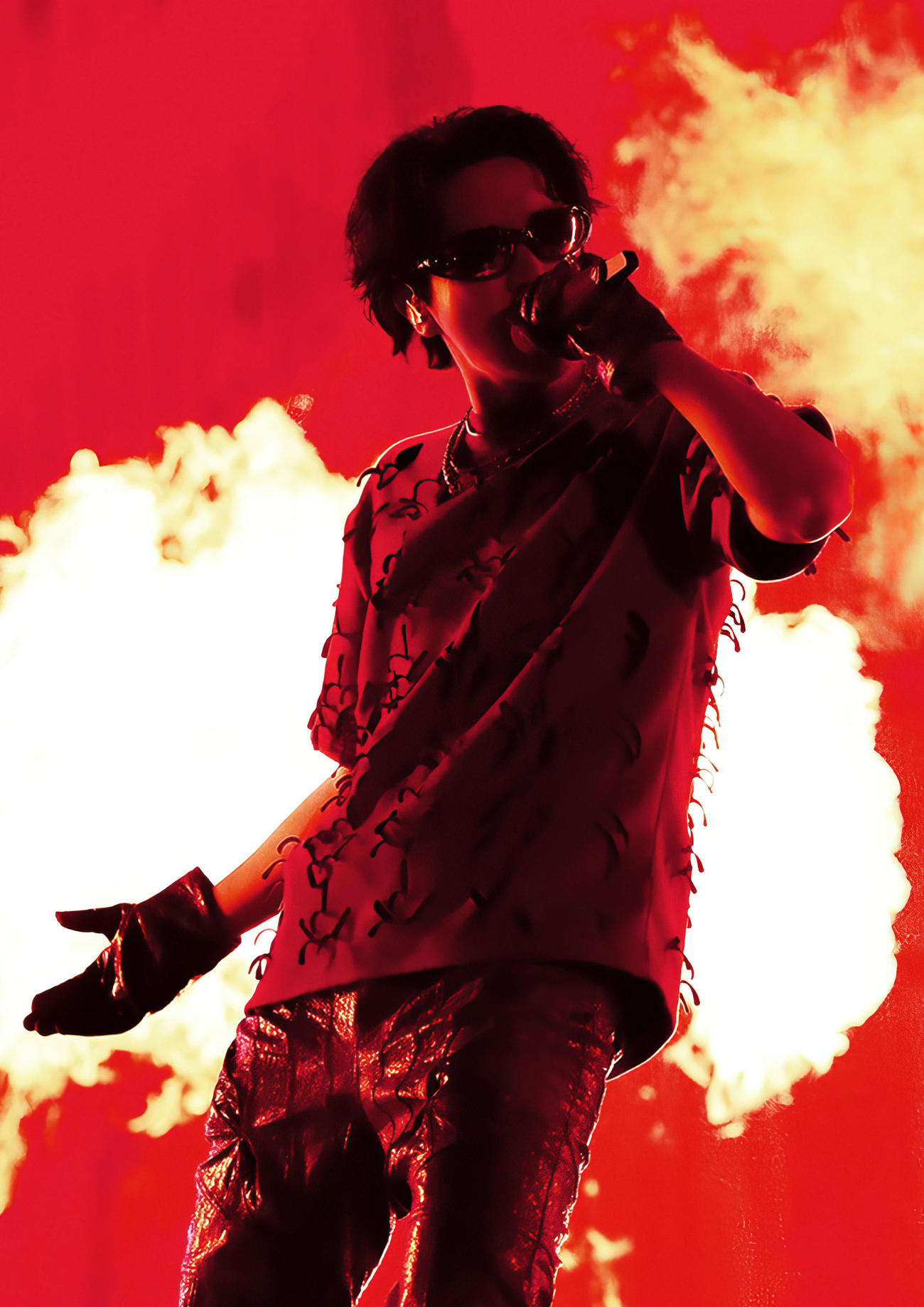 「j－hope Tour　’HOPE ON THE STAGE’　in JAPAN」でパフォーマンスするJ－HOPE（(P)＆(C)BRIGHT MUSIC）