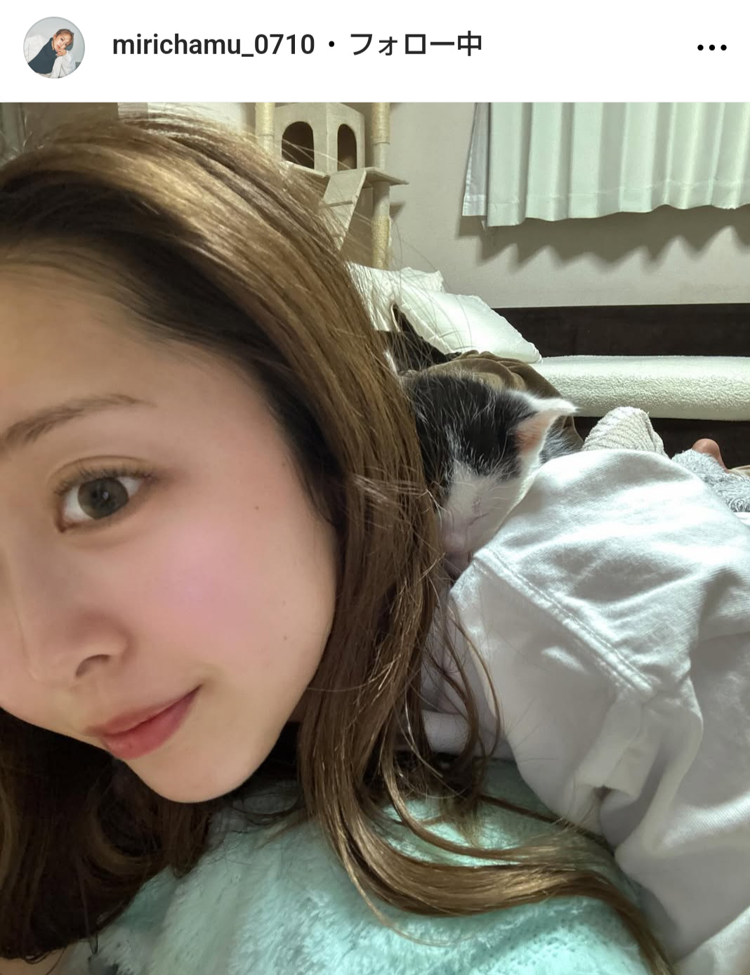 「みりちゃむ」こと大木美里亜のインスタグラムから