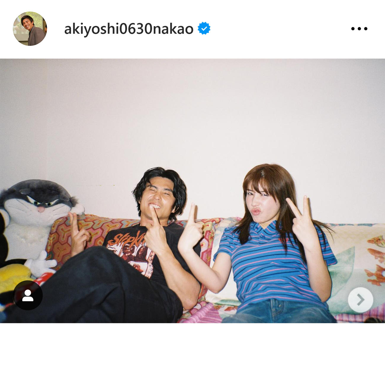 中尾明慶のインスタグラムから