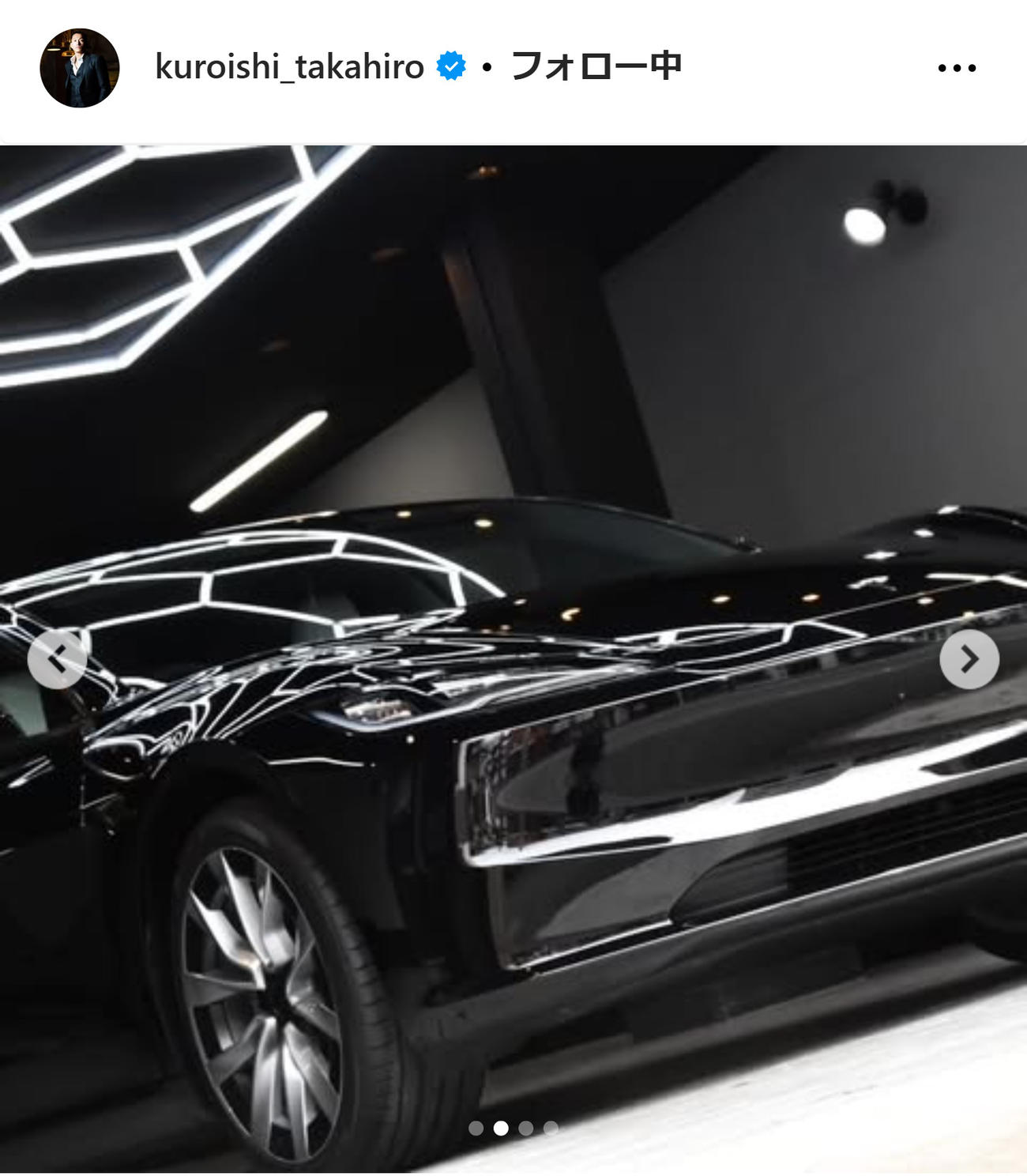黒石高大のインスタグラムから