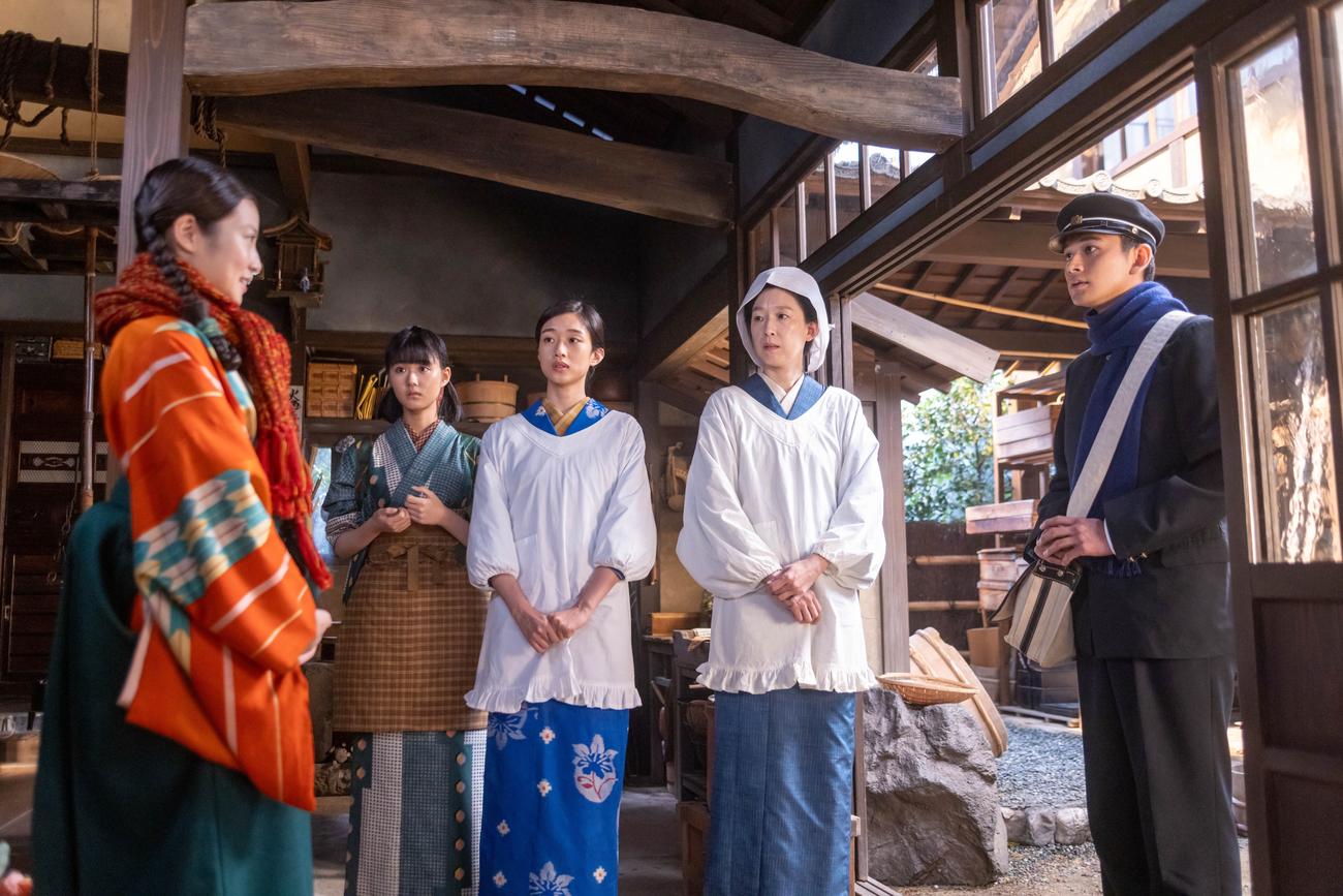 NHK連続テレビ小説「あんぱん」の1場面（C）NHK