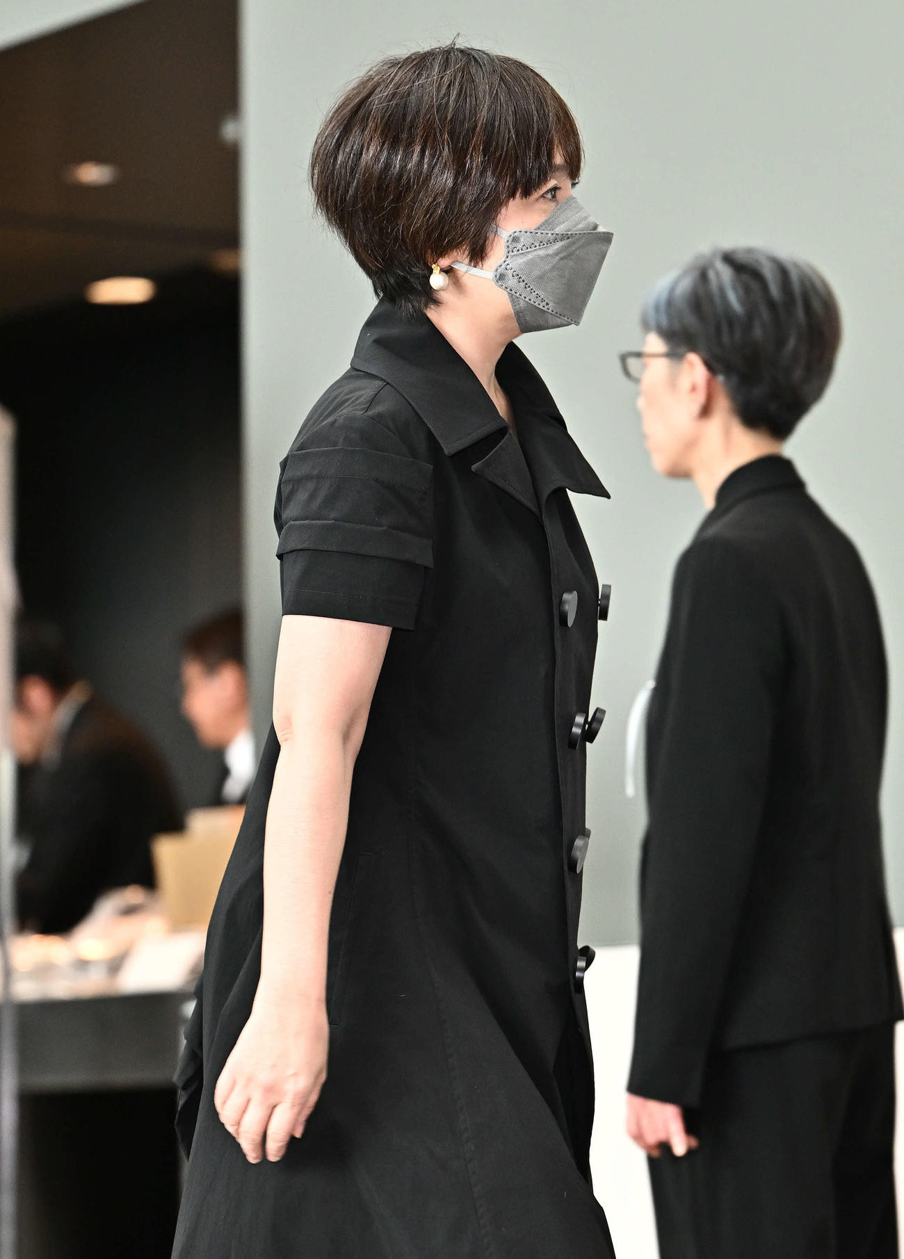 中山美穂さんお別れの会に参列した藤田朋子（撮影・滝沢徹郎）