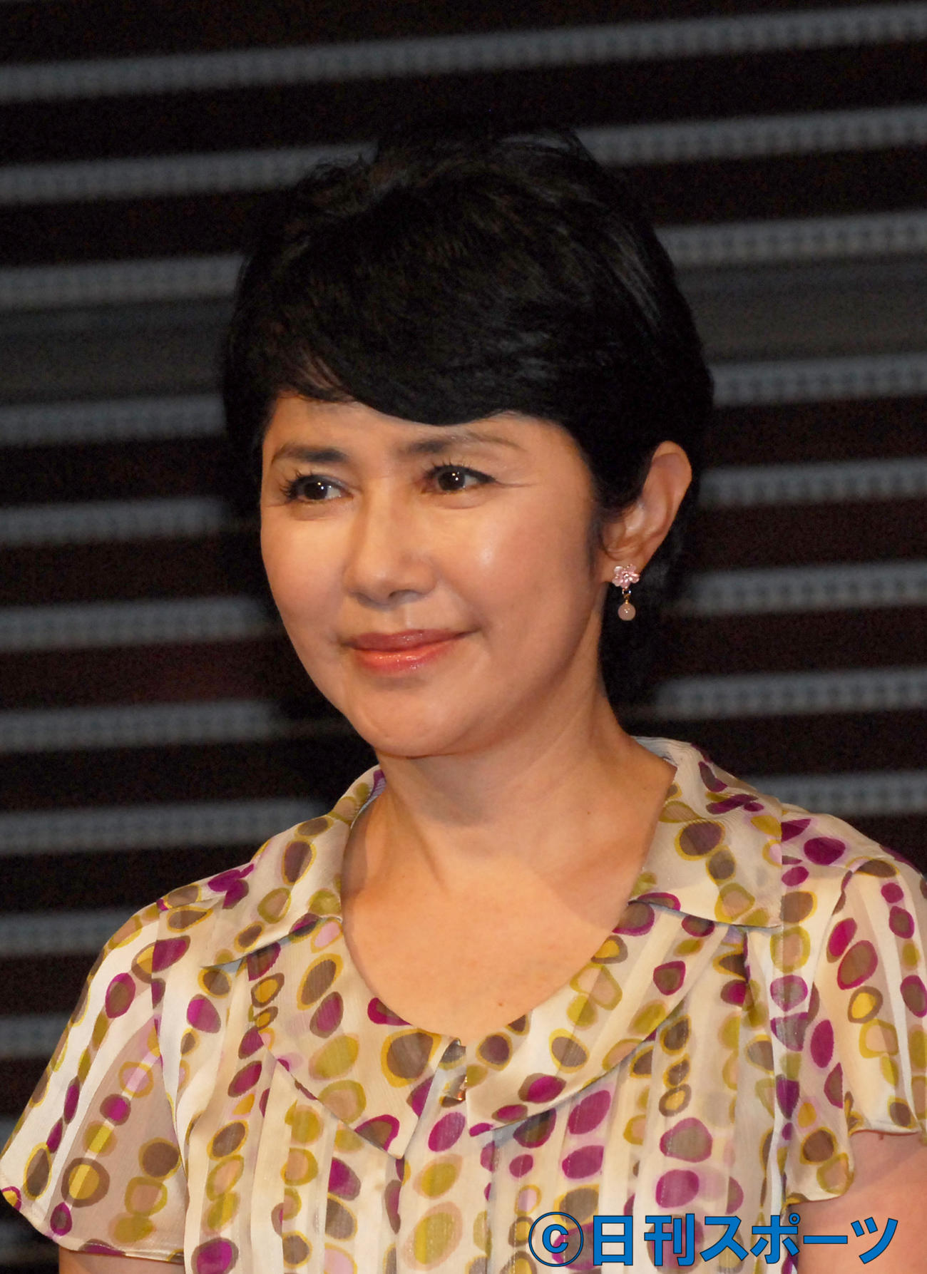 田中好子さん（08年6月撮影）