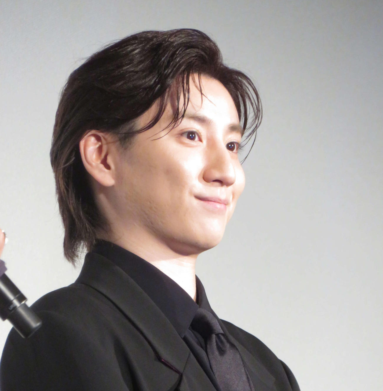 映画「見える子ちゃん」完成披露試写会に出席したSixTONES京本大我