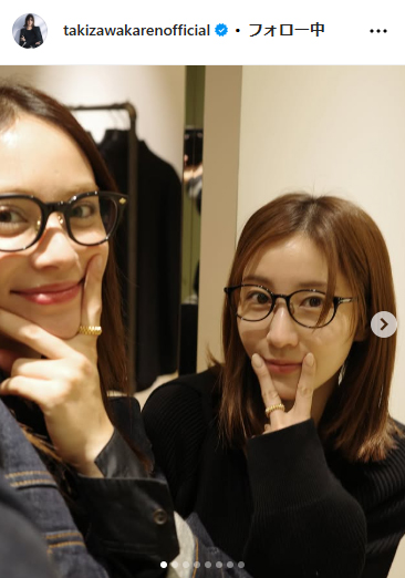 滝沢カレンのインスタグラムから