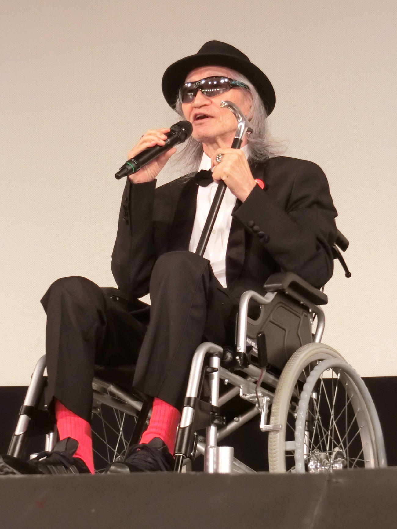 内田裕也（2018年10月撮影）