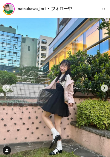 夏川いおりのインスタグラムから