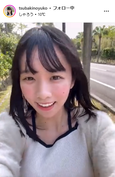 椿野ゆうこのインスタグラムから
