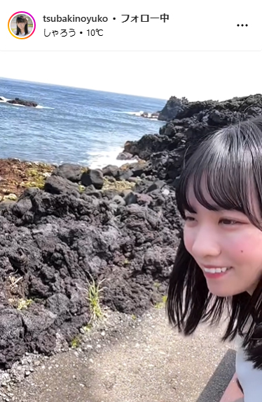 椿野ゆうこのインスタグラムから
