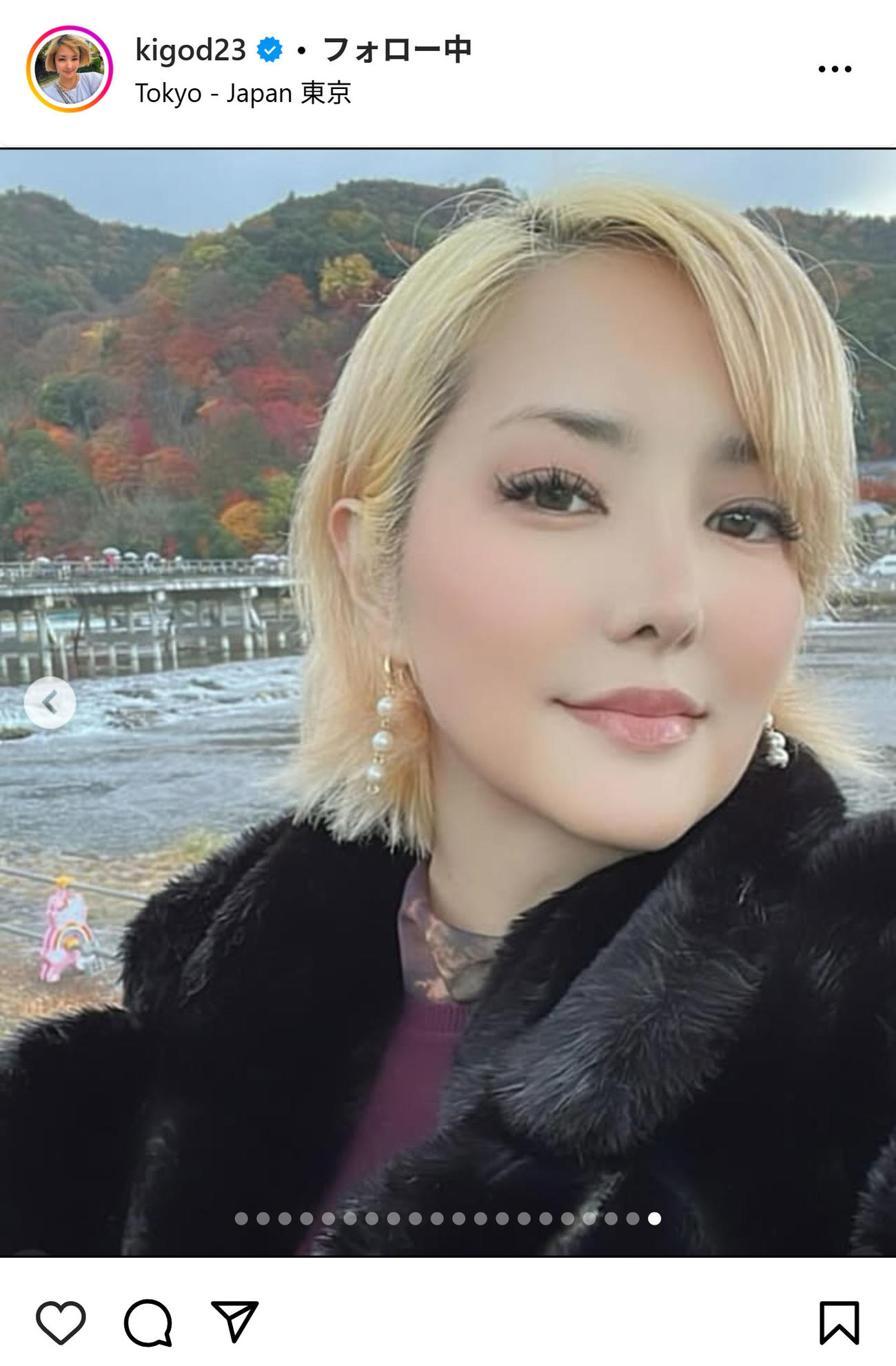 希良梨のインスタグラムから
