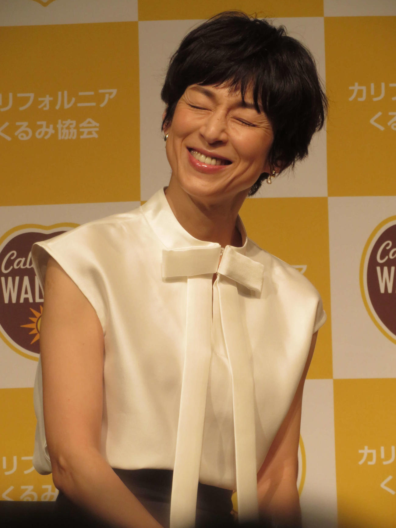 「世界くるみサミット2025」に出席した鈴木保奈美