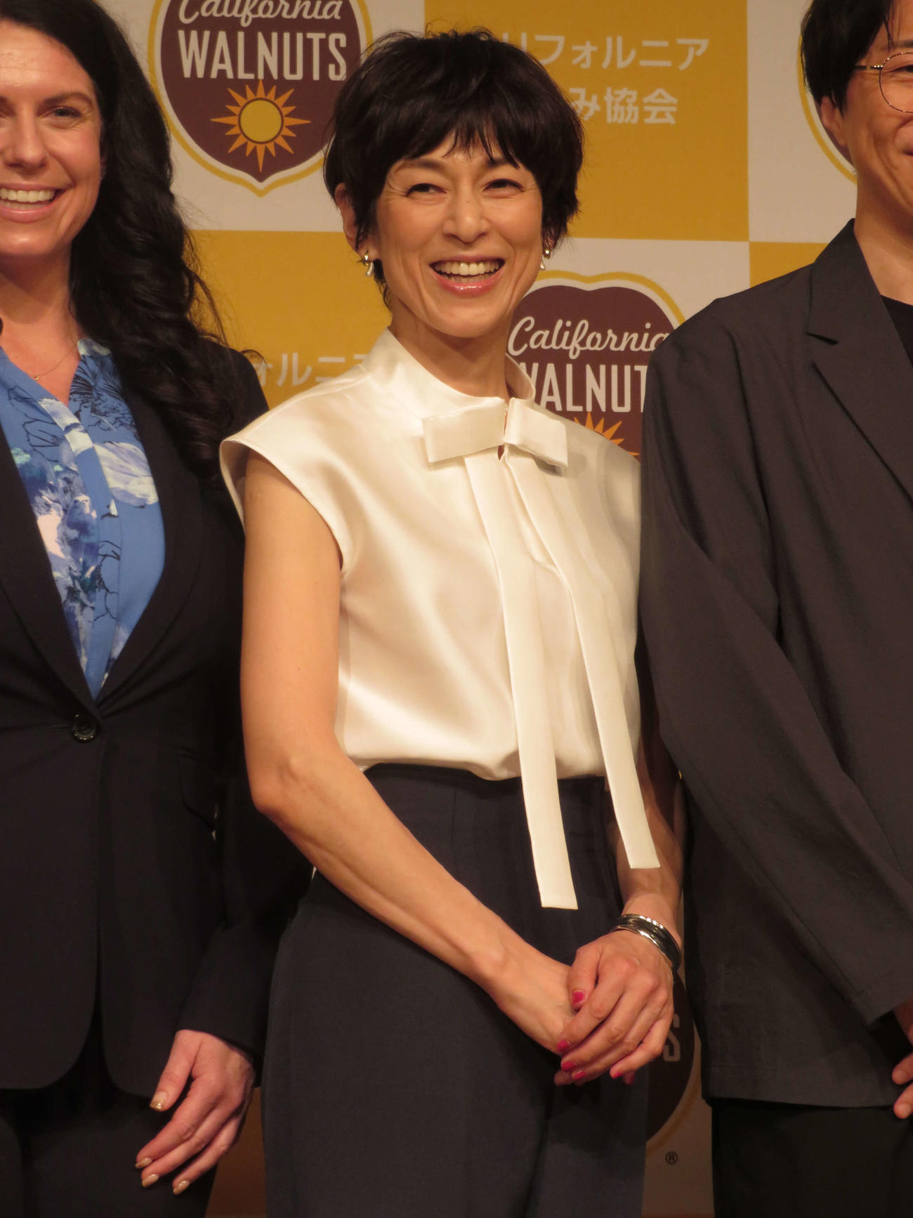 「世界くるみサミット2025」に出席した鈴木保奈美