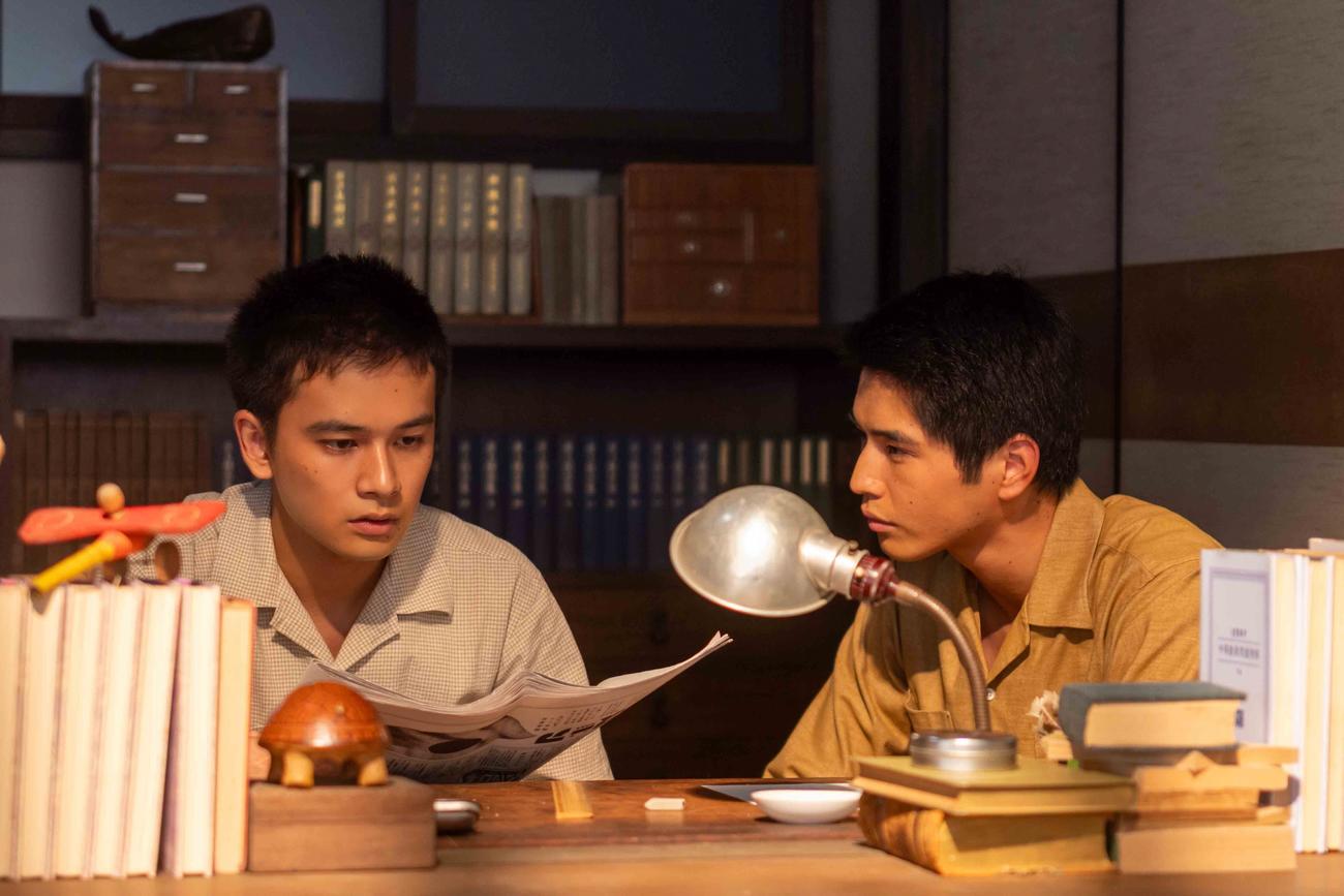 NHK連続テレビ小説「あんぱん」の1場面（C）NHK