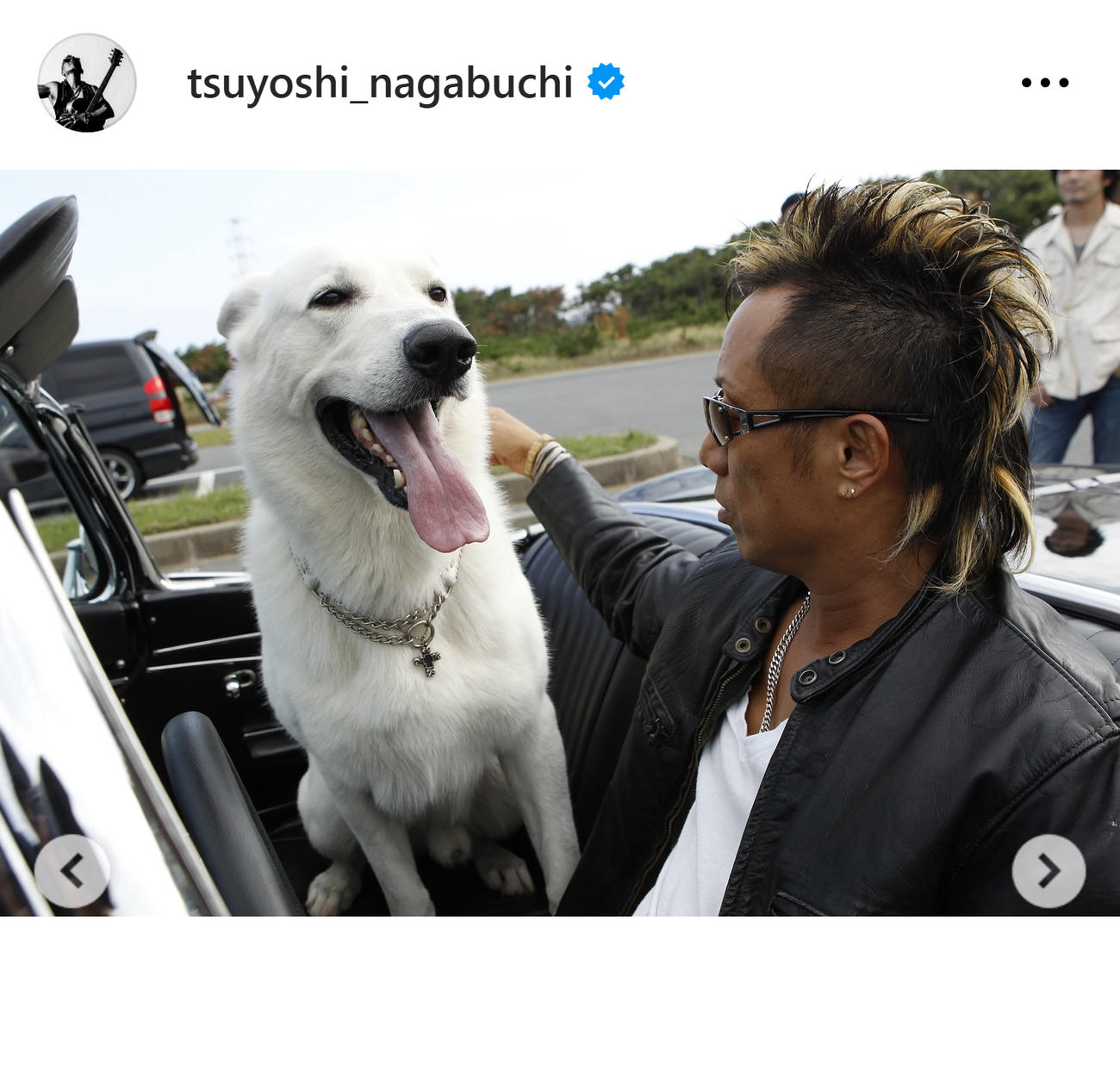 長渕剛のインスタグラムから