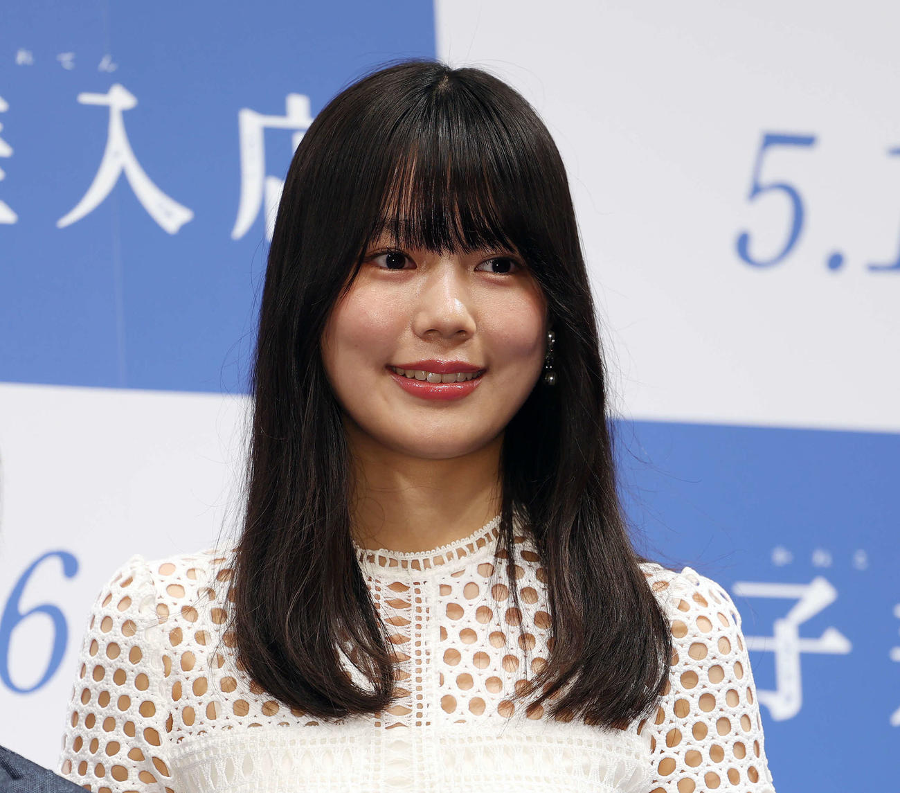 映画「金子差入店」ジャパンプレミアに登壇した川口真奈（撮影・宮地輝）