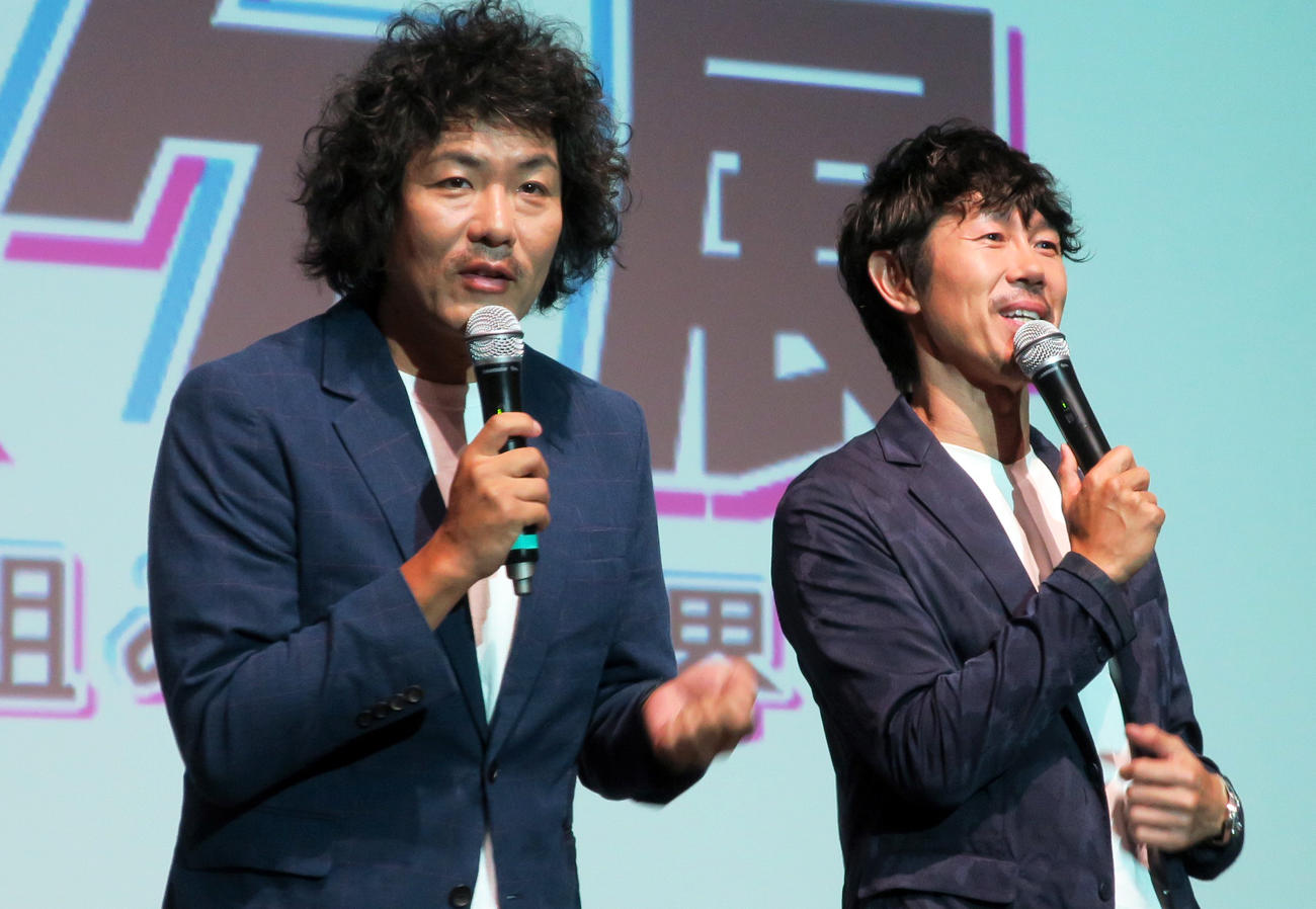 トータルテンボスの藤田憲右（左）と大村朋宏