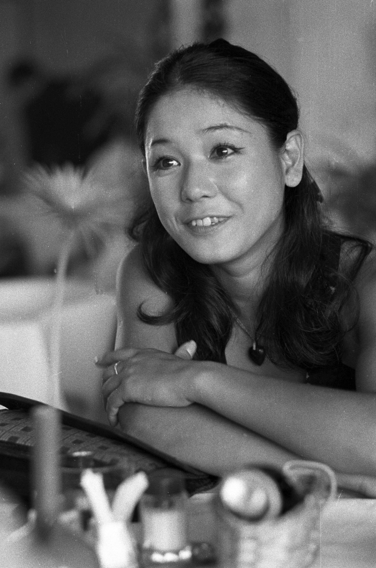 ひし美ゆり子（1973年、26歳当時の写真）