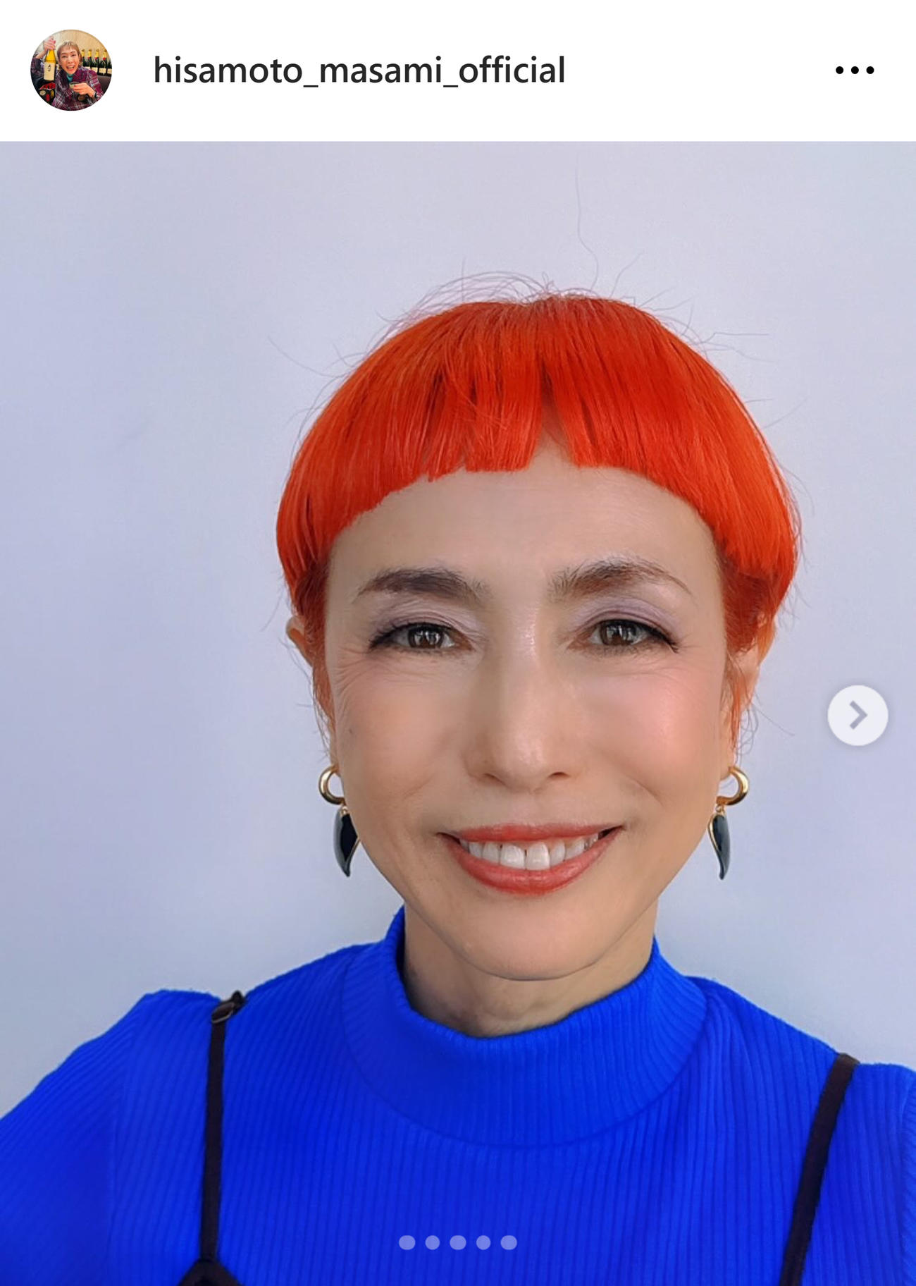 久本雅美のインスタグラムから