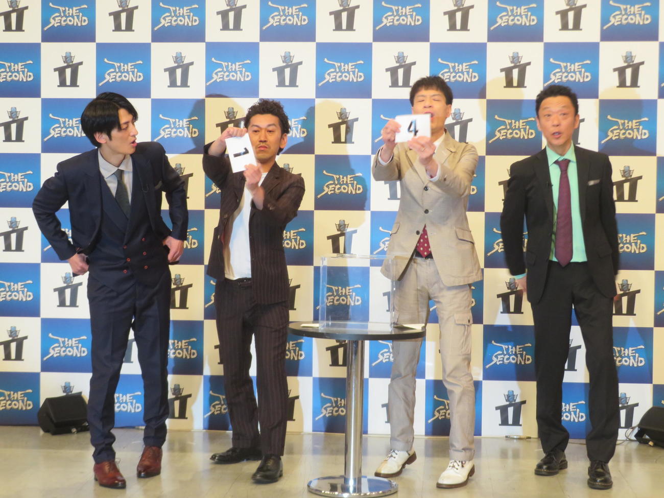 最後は同時に番号を公開したツートライブとはりけ～んず
