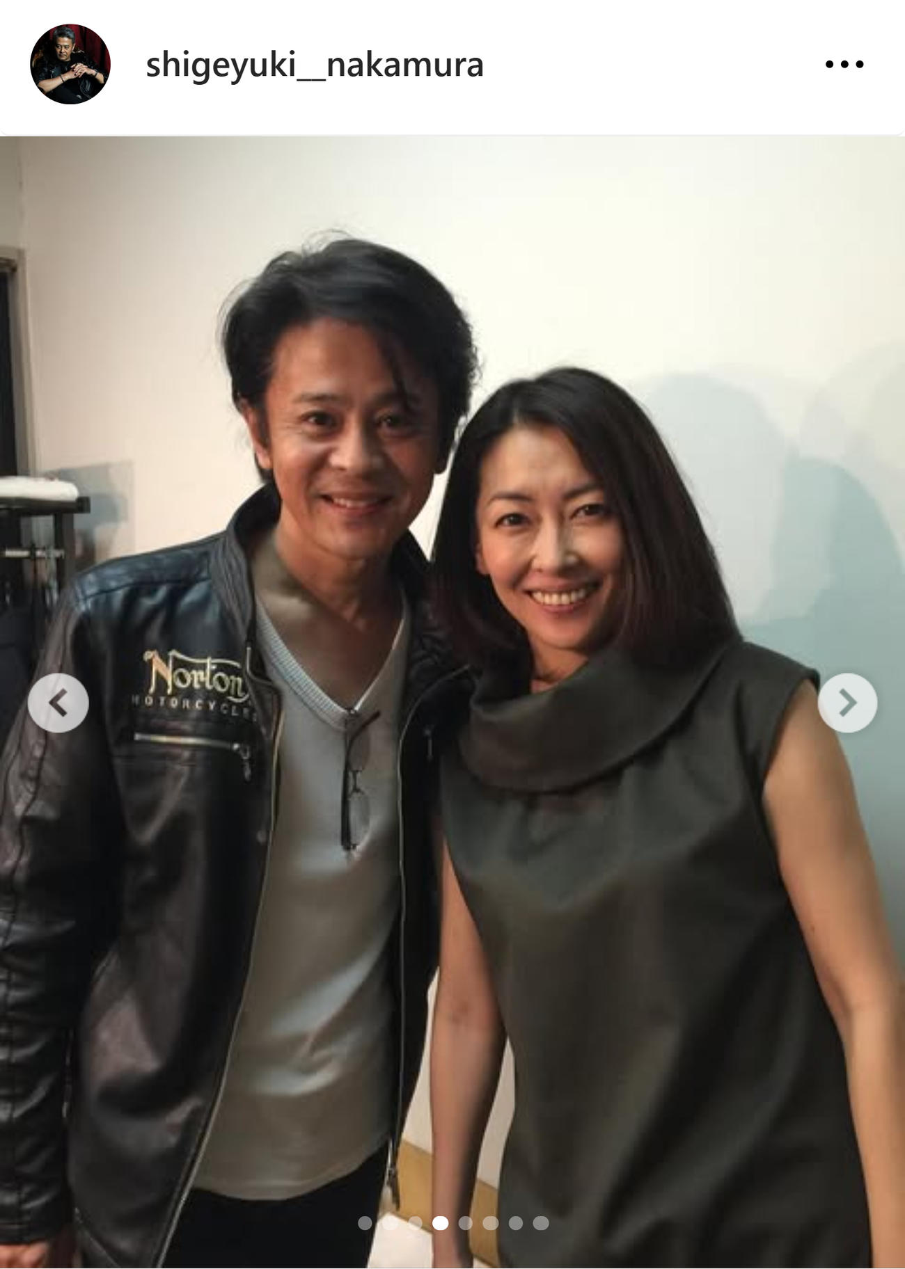 中村繁之のインスタグラムから