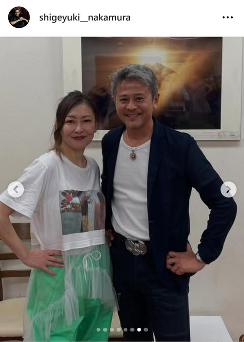 中村繁之が中山美穂さん秘蔵ショット公開「美穂ちゃん」思いつづる