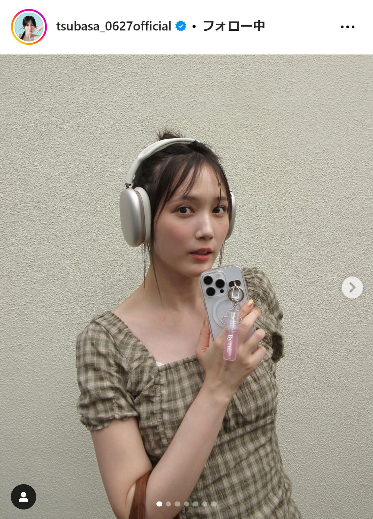 本田翼のインスタグラムから