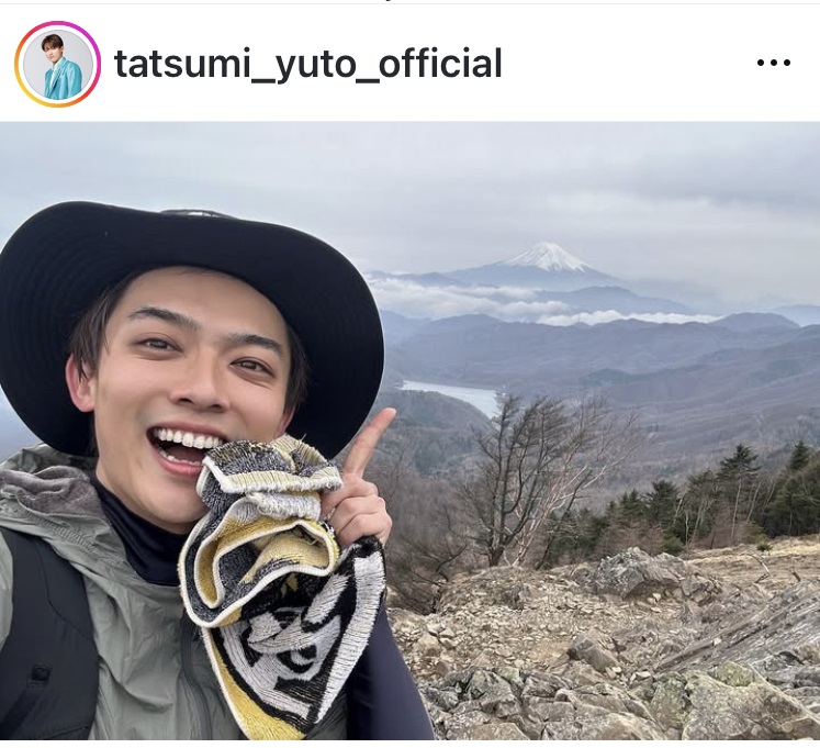 辰巳ゆうとのインスタグラムから