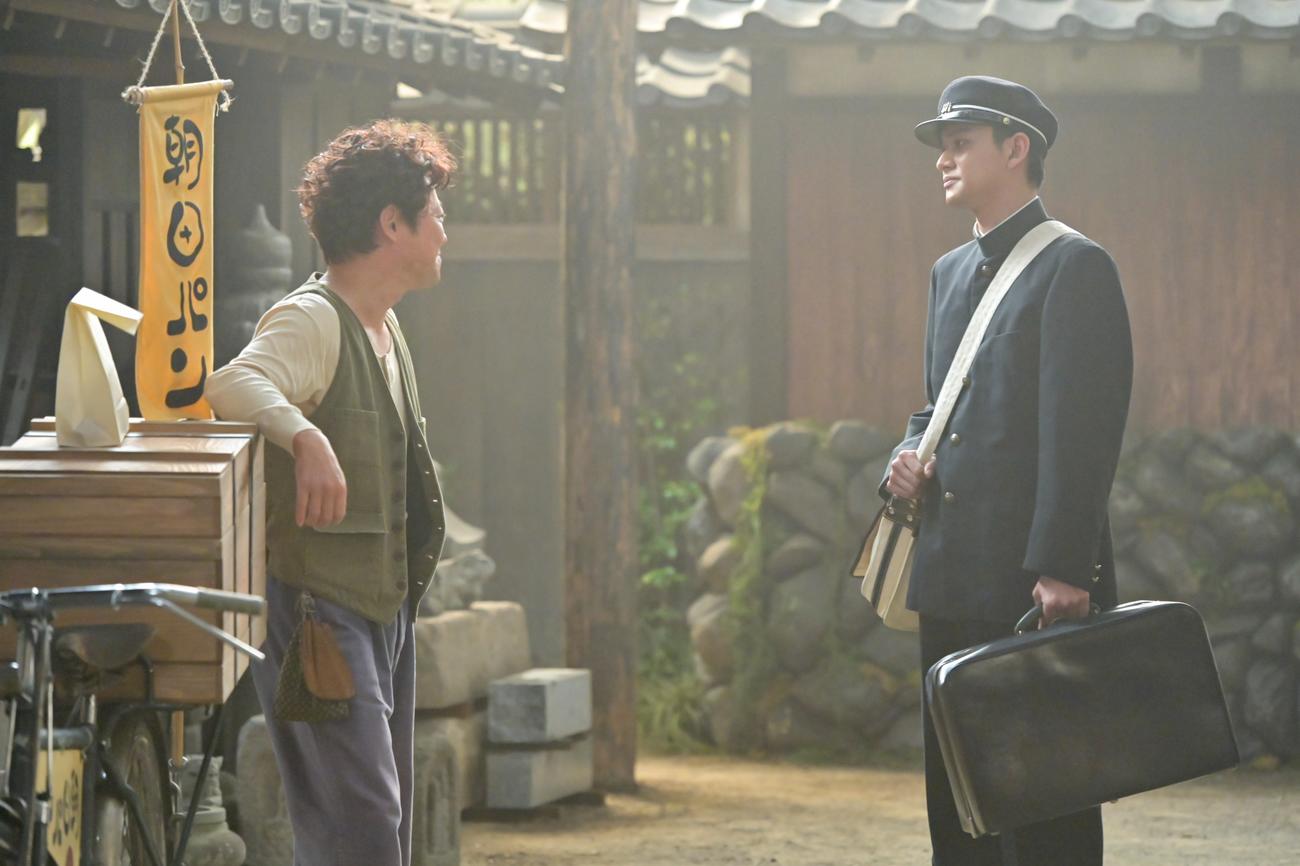NHK連続テレビ小説「あんぱん」の1場面（C）NHK