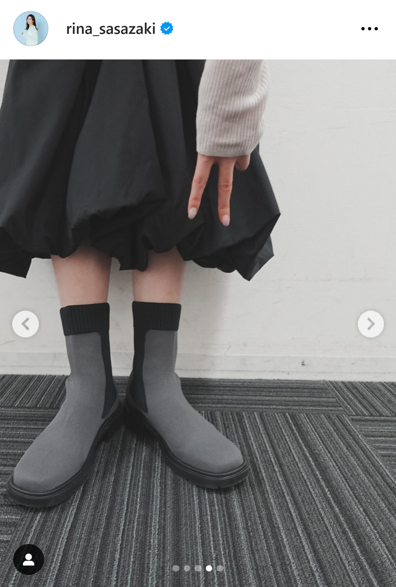 笹崎里菜のインスタグラムから