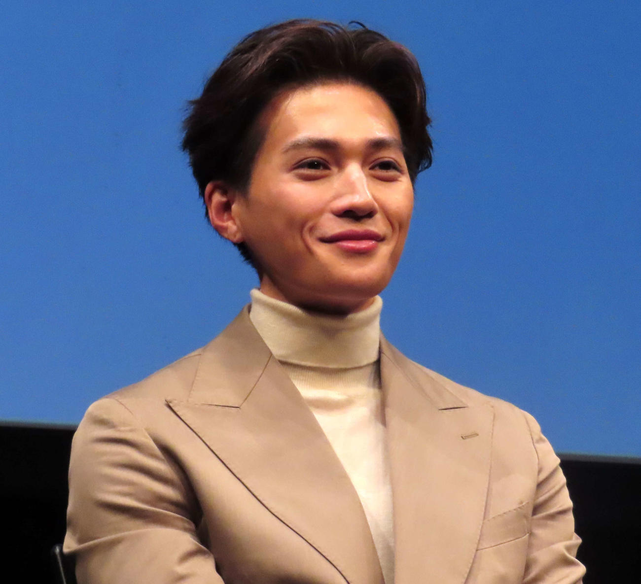 ドラマ「あやしいパートナー」1話先行上映会に出席した八木勇征