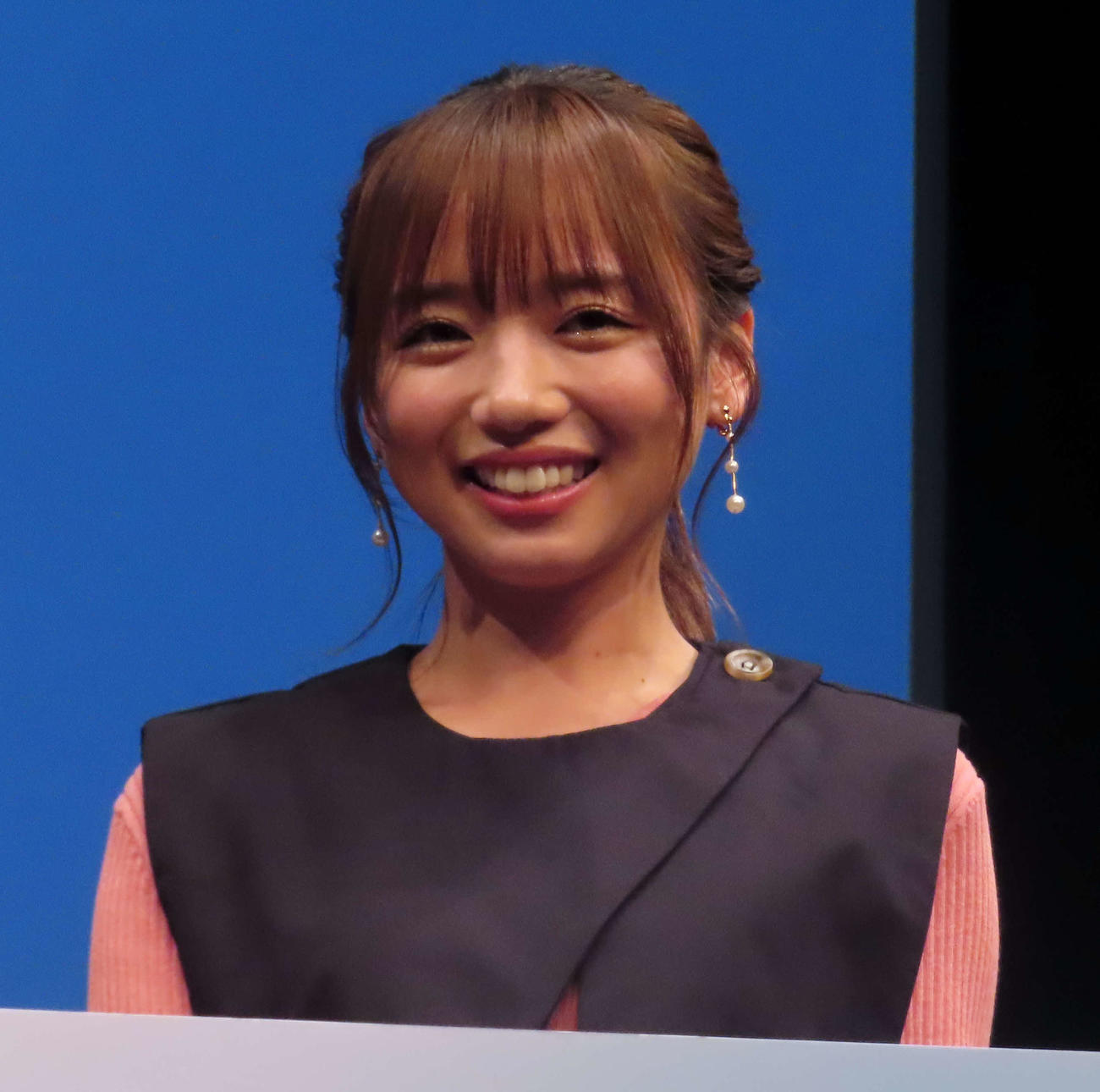 ドラマ「あやしいパートナー」1話先行上映会に出席した齊藤京子