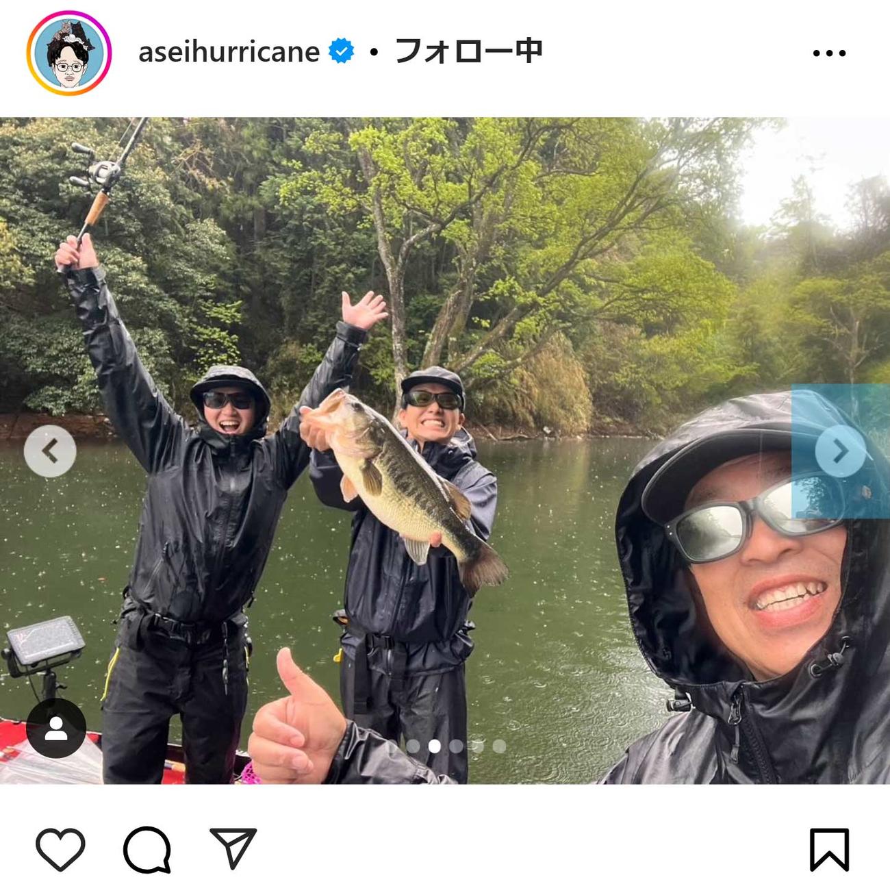 亜生のインスタグラムから