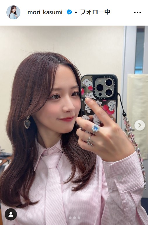 森香澄のインスタグラムから