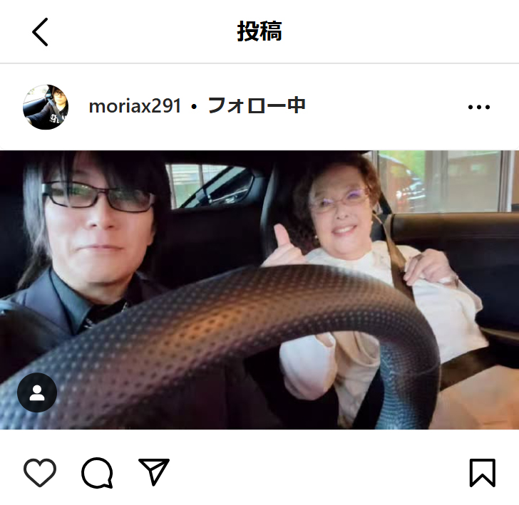 森川智之のインスタグラムから