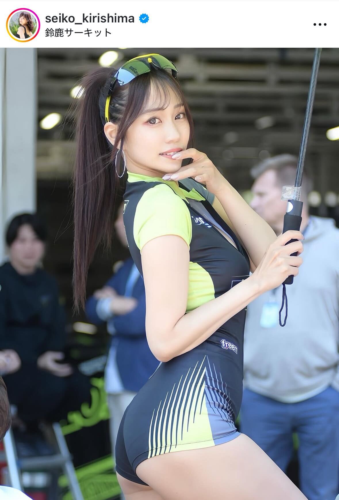 霧島聖子のインスタグラムから
