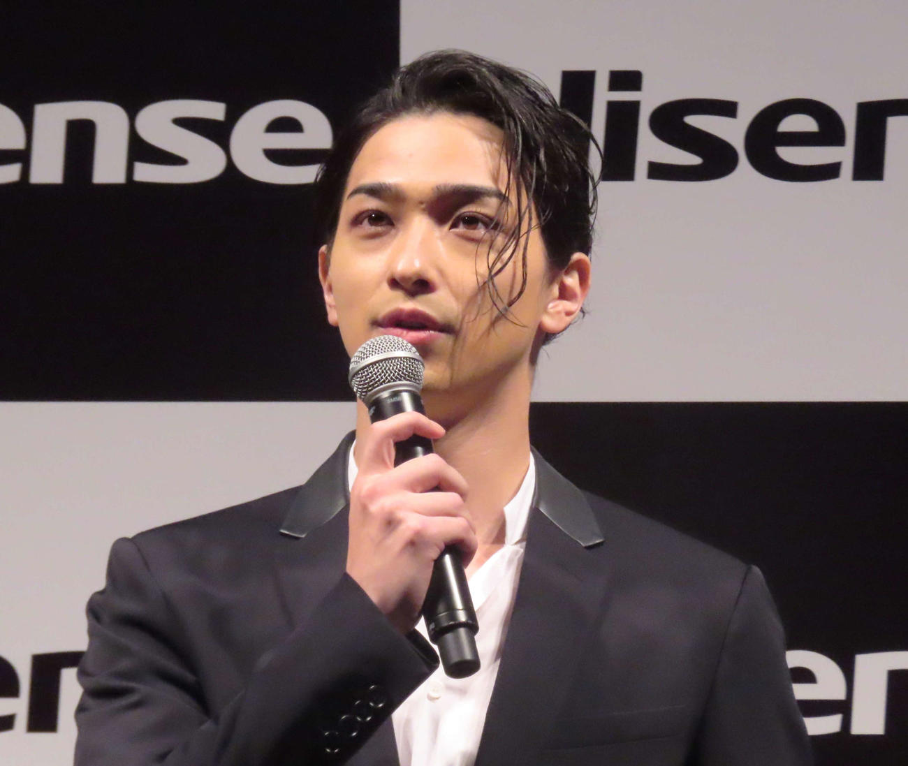 ハイセンス新商品・新CM発表会に出席した横浜流星
