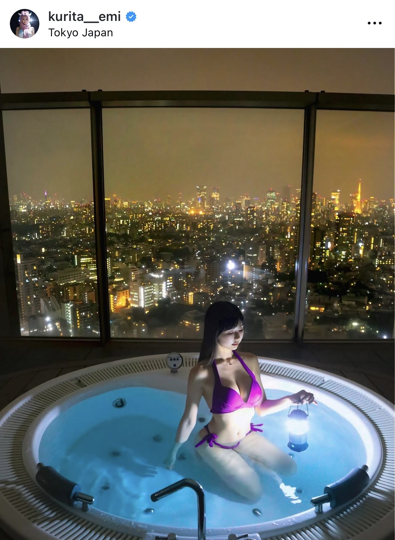 くりえみのインスタグラムから