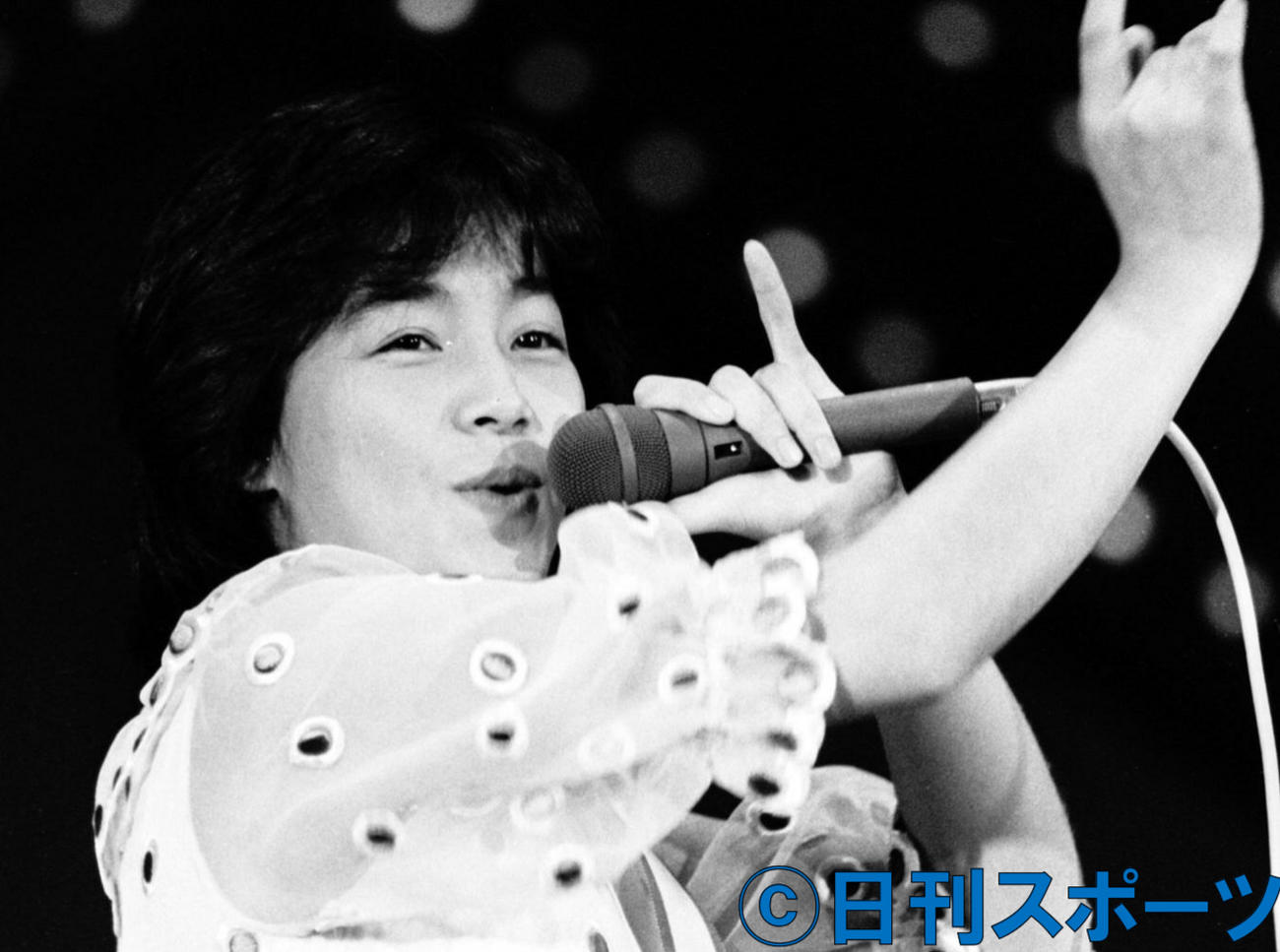 柏原芳恵（1980年撮影）
