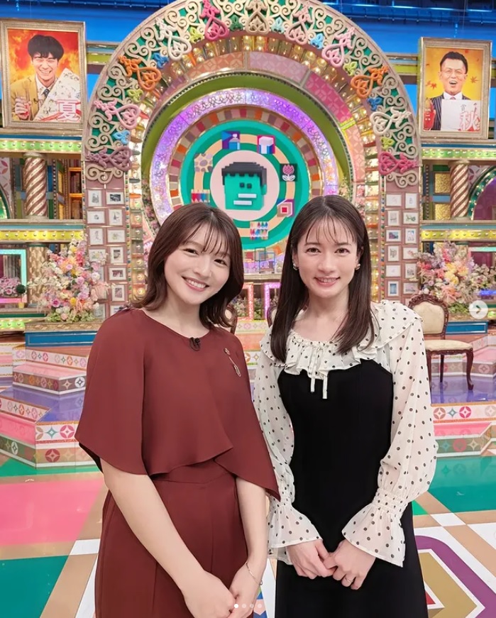 宇内梨沙アナのインスタグラムから