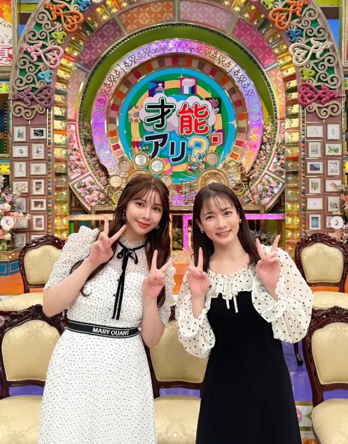 宇内梨沙アナのインスタグラムから