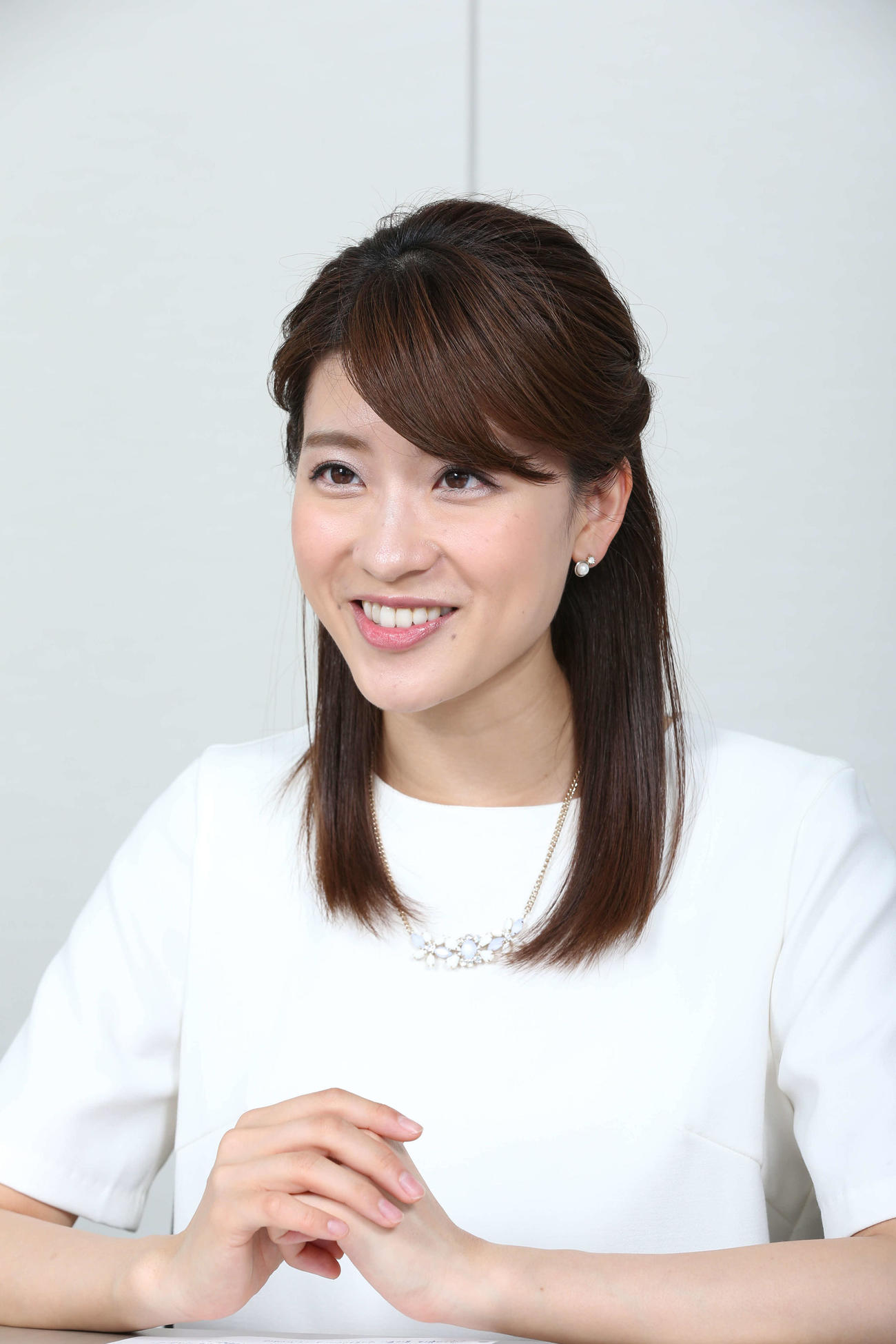 郡司恭子アナウンサー（2015年3月撮影）