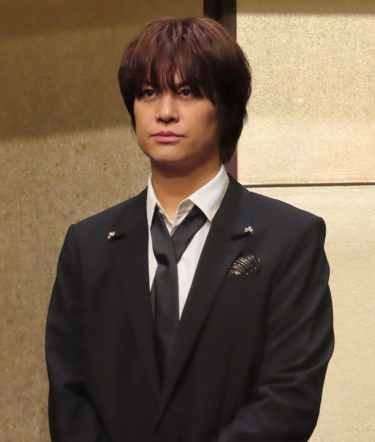ミュージカル「ある男」製作発表会見に出席した浦井健治