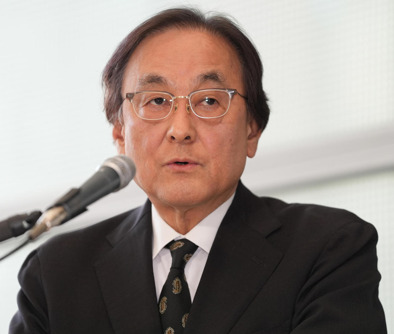 フジ・メディア・ホールディングスの金光修社長（2025年4月撮影）
