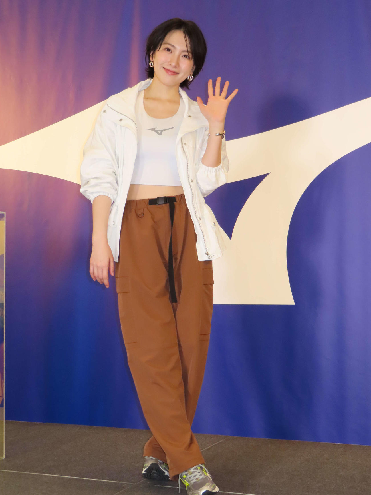 ミズノブランドアンバサダーとして一日店長を体験した知英
