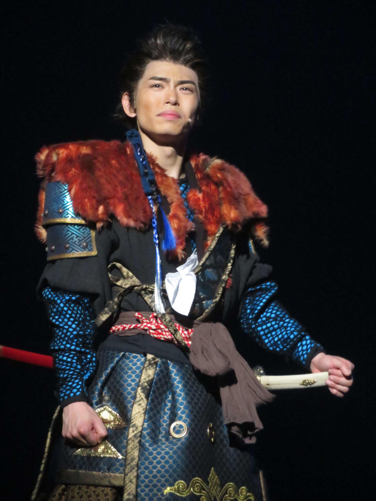 初主演舞台「IMPACT」公開舞台稽古に出席したIMP．影山拓也