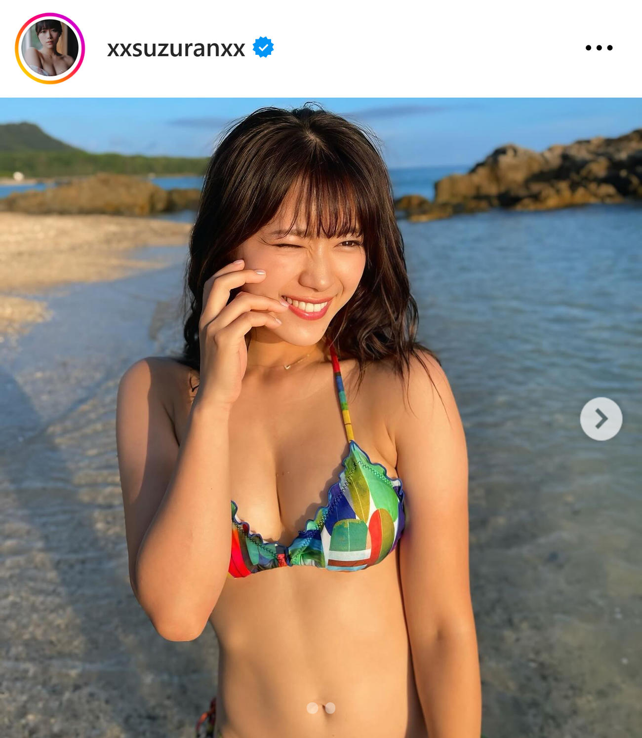 山内鈴蘭のインスタグラムから