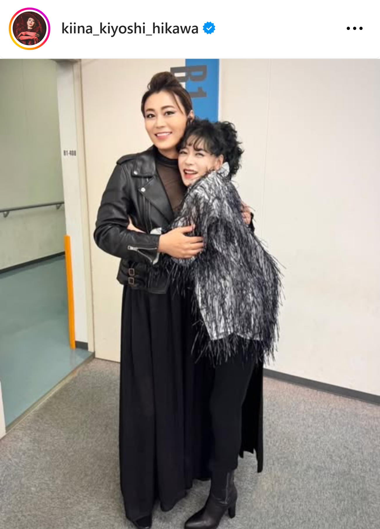 氷川きよしのインスタグラムから