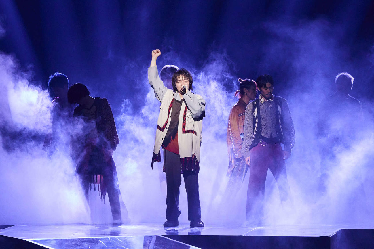 ソロデビュー20周年全国ツアー「DAICHI MIURA LIVE TOUR 2025太陽に焼かれて踊りましょう雨に打たれて歌いましょう」東京公演で歌唱する三浦大知