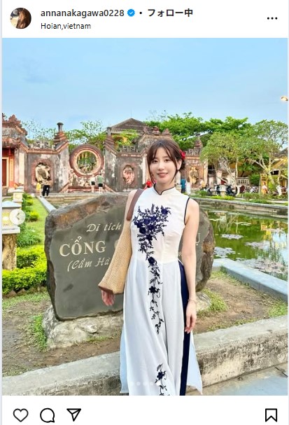 中川杏奈のインスタグラムから