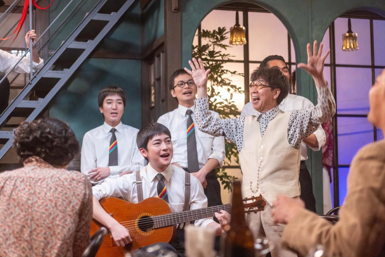 NHK連続テレビ小説「あんぱん」の1場面（C）NHK
